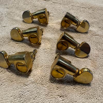 Ibanez Vintage 1979 Ibanez Artist Machine Heads 1979 Gold Plated image 1