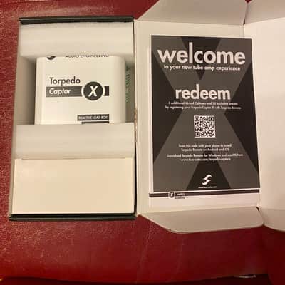 Two Notes Torpedo Captor X 8ohm Stereo Reactive Load Box / Attenuator 2020 - White image 5
