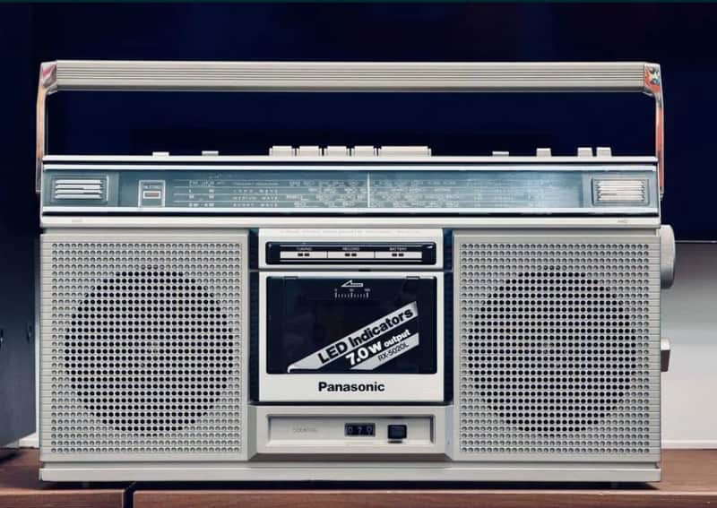 Panasonic RX-5020L 👉MINT Serviced Warranty Rare Vintage 1982 Cassette Deck Boombox