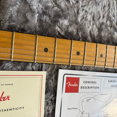 FENDER USA AMERICAN ULTRA JAZZMASTER Electric Guitar, 2017, With Case and Papers. Excellent. image 23