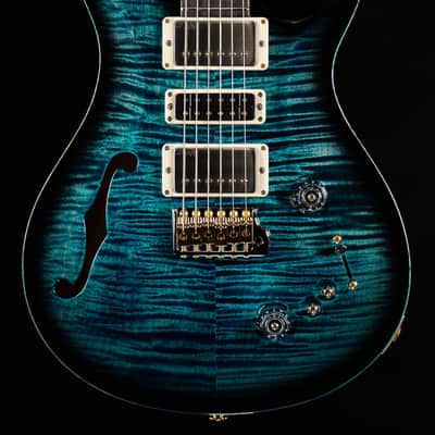 2023 PRS Special Semi-Hollow Cobalt Smokeburst 10 Top (280) image 3