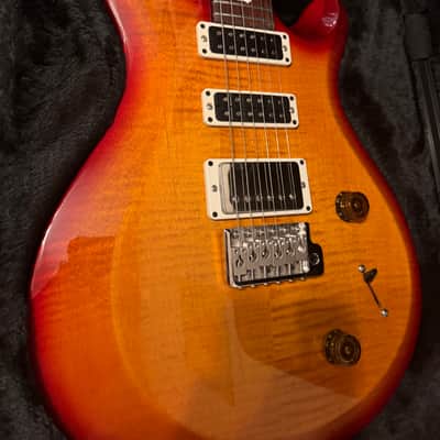 PRS S2 Studio 2025 with PRS flight case Dark Cherry Sunburst image 7