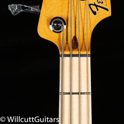 Fender Steve Harris Precision Bass Maple Fingerboard Olympic White (224) image 5
