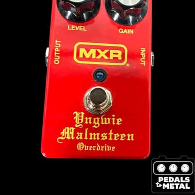 MXR YJM308 Yngwie Malmsteen Signature Overdrive 2024 - Present - Red - X17607 image 2