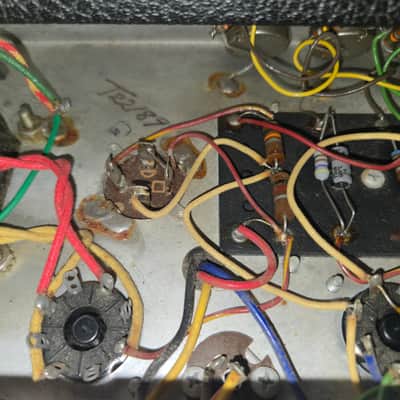 1968 Fender Vibro Champ Drip Edge with Upgrade Speaker and Cover image 11