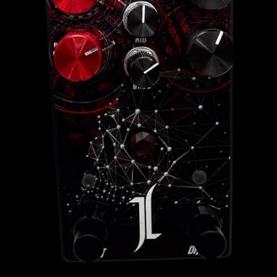 All-Pedal Devil's Triad Jeff Loomis Signature Multi-Effect 2022 - Present - Black / Red Graphic X6908 image 2