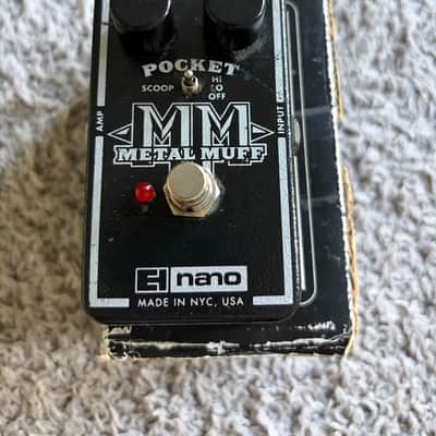 Electro-Harmonix Pocket Metal Muff Distortion with Mid Scoop 2008 - 2020 - Black image 1