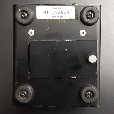1980s - Vintage ProCo Small Box RAT 1988 - Black with White Lettering image 8