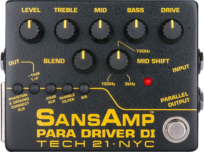 美品✨ TECH21 SANSAMP PARA D DI サンズアンプ 楽天市場】【正規品】TECH21 SansAmp PARA DRIVER DI 新品 DIボックス