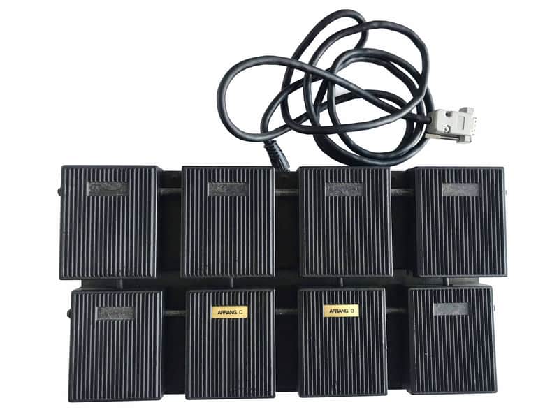 RARE 1988 Ketron Lab Solton 8 Switch Effect Foot Pedal Board TS 4 MS5 MS50 image 1