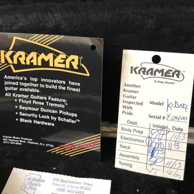 Kramer Baretta Kline  “The Fly” 1987 Black image 11