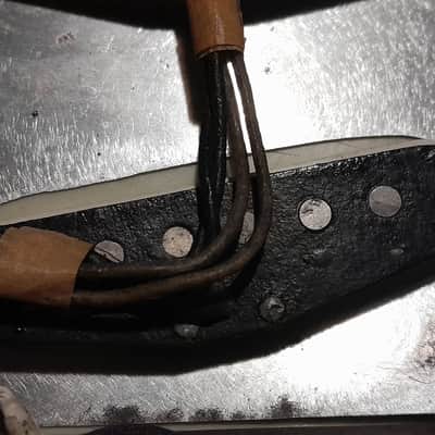 1963 Fender stratocaster pickups pre-CBS vintage original matched set, all original wires & windings - clean for their age -- Fairly hot set -- Bridge 6.12k, Middle 5.96k, Neck 6.0. parts for luthier restoration project '63 1960s 60s Strat image 11