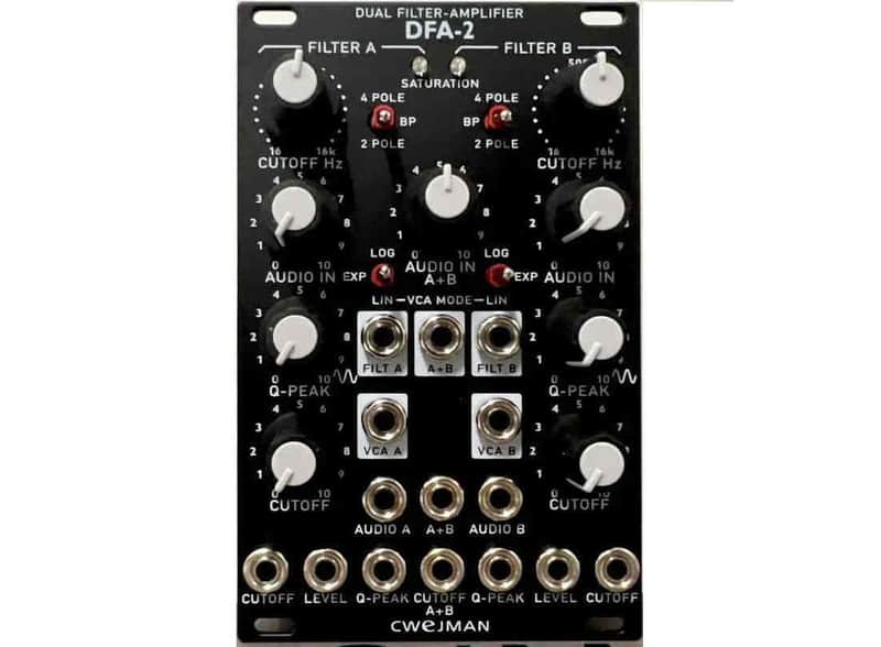 Cwejman DFA-2 Dual Filter Black image 1