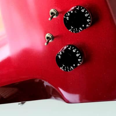 Rare Epiphone Explorer FX Red Built-in Effects Distortion (like Slasher) image 6