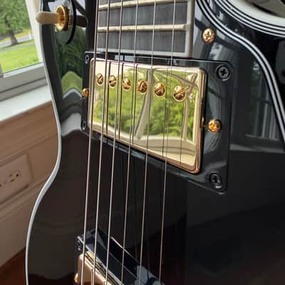 2026 Gibson Custom Shop Les Paul Custom - Ebony Black image 4