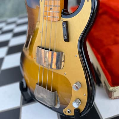 Fender Fullerton Vintage 1957 Reissue Precision Bass 1984 - Sunburst image 3