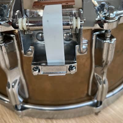 Tama BB-156 Mastercraft 6.5x14" Bell Brass Snare Drum 1981 - 1987 image 11