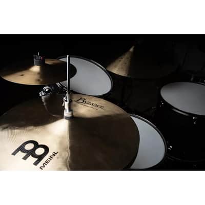Meinl Byzance Traditional Extra Hammered Hi Hat Cymbals 15" image 7
