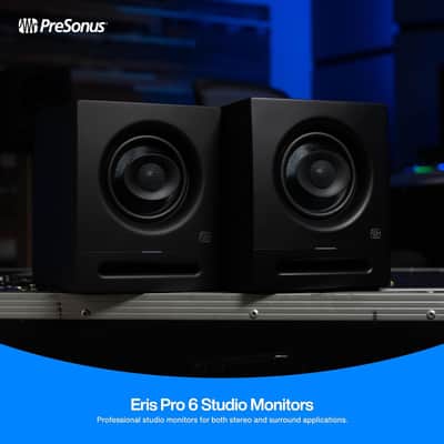 PreSonus Eris Pro 6 2-Way Biamped, Active, 6.5-inch Coaxial Studio Monitor image 4