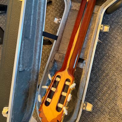 Classical Concert Guitar Manuel Rodríguez e Hijos “D Rio” – Brazilian Rosewood – Canadian Red Cedar Top – Stunning Grain – Hiscox Case image 10