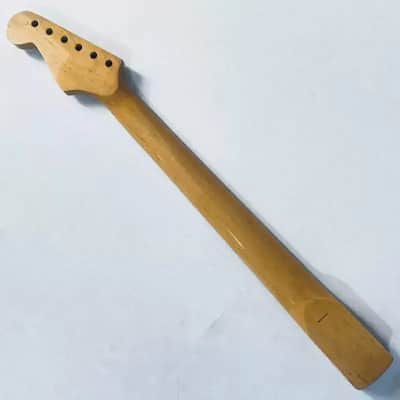 Fender ST Electric Guitar Headstock and Neck-22 Frets-Maple and Rosewood image 5