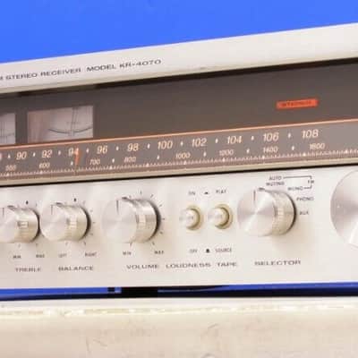 Kenwood KR-4070 restoration kit filter capacitor repair rebuild fix image 3