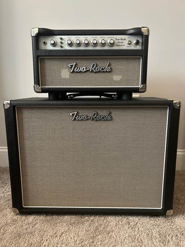Two Rock Studio Signature Head and Cab - Early 2020’s - Black image 1