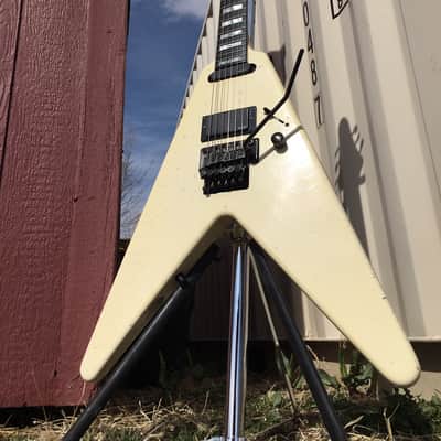 Framus German Custom Shop WH-1 Relic Wolf Hoffmann/Accept Aged Crème White High Polish  NOS image 11
