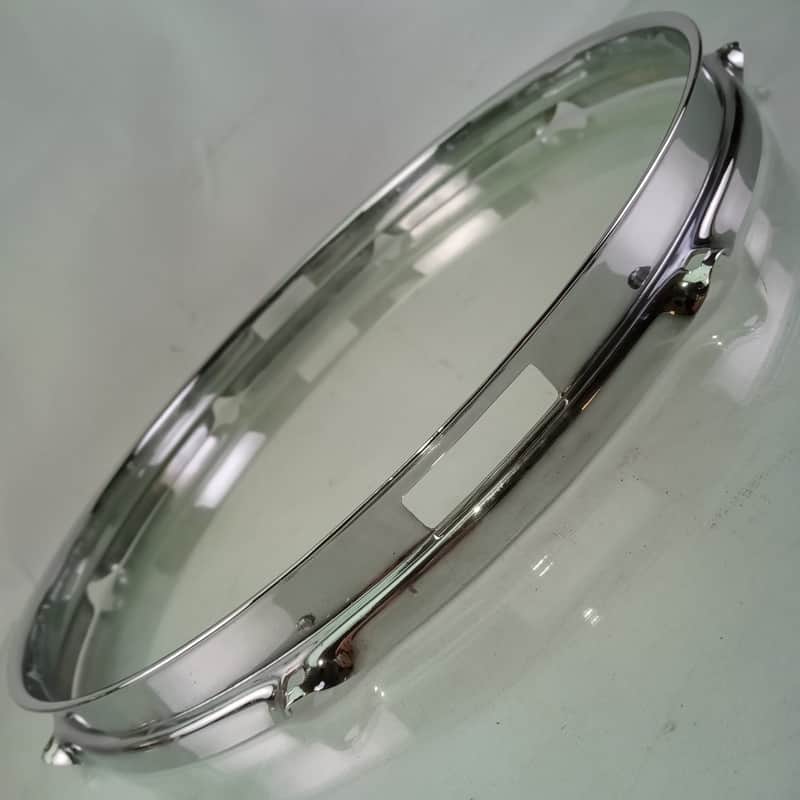 Rogers 14" Tall-Boy Holiday Snare Drum Resonant Rim/Hoop 8-Lug Cleveland USA 60s image 1