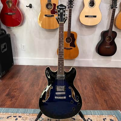 Ibanez AS73-TBS Artcore - Blue Sunburst image 4