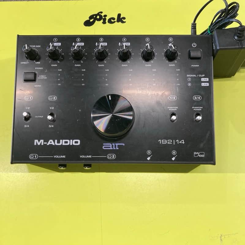 M-Audio AIR 192|14 USB Audio / MIDI Interface 2019 - 2020 - Black image 1