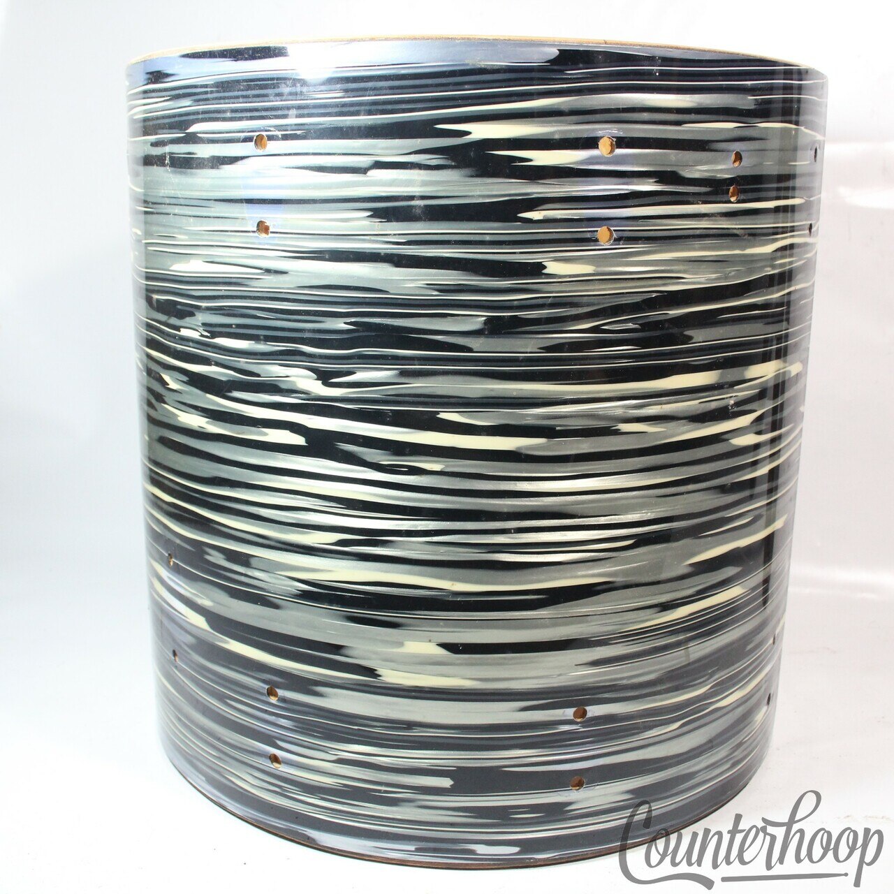 Slingerland 16x16"Floor Tom Drum 3Ply Shell Project Vintage'64 Blue Oyster Pearl — main photograph