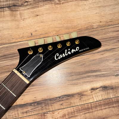 Carlino Nielsen Korina single humbucker EX #8 2019 - Korina relicd image 3