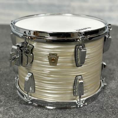 Used Ludwig Classic Maple 4pc Drum Set Olive Oyster - Very Good image 3
