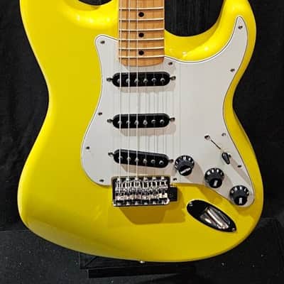 Fender Made in Japan Limited International Color Stratocaster Maple Fingerboard Monaco Yellow 2023 image 1