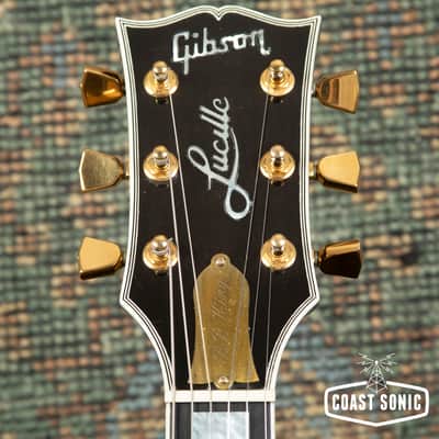 1992 Gibson Lucille B.B. King Signature model, w/hard case image 11