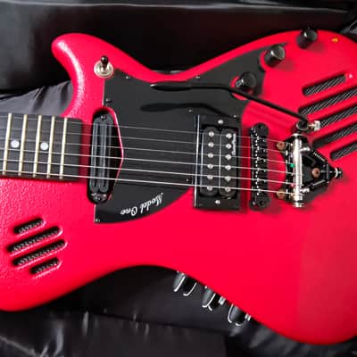 ElectroPhonic Inovations Model One Guitar 2020 - Scarlet Red image 10