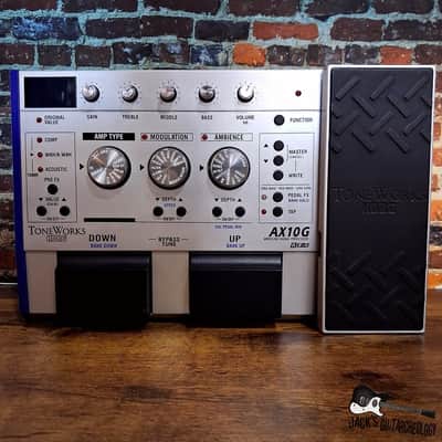 Korg ToneWorks AX10G Modeling Signal Processor w/ Box & Power Supply *USED* (2010s - Silver) image 2