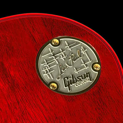 2026 Gibson Les Paul Custom 3A Flame Top Custom Shop Chambered ~ Red Widow image 9
