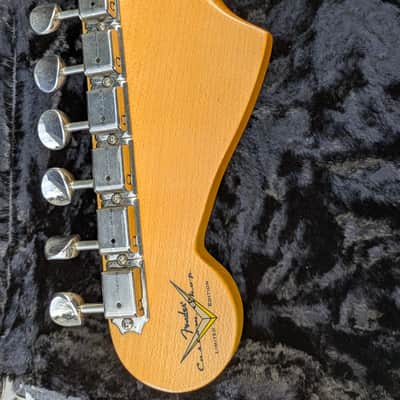 2016 Fender Custom Shop Limited Edition '58 Jazzmaster - Closet Classic - Aged Lake Placid Blue image 5