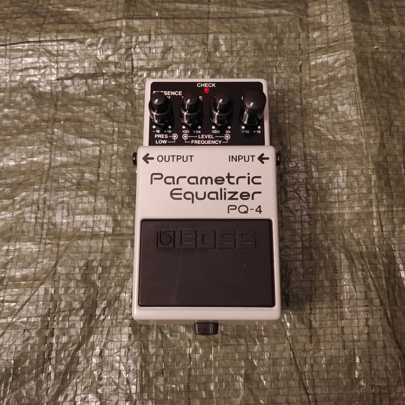 Boss PQ-4 Parametric Equalizer (Silver Label) 1991 - 1996 - White image 1