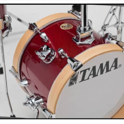 TAMA LJK44S-CPM Club-Jam Flyer Ultra Compact Shellset ohne Hardware & Becken candy apple mist image 3
