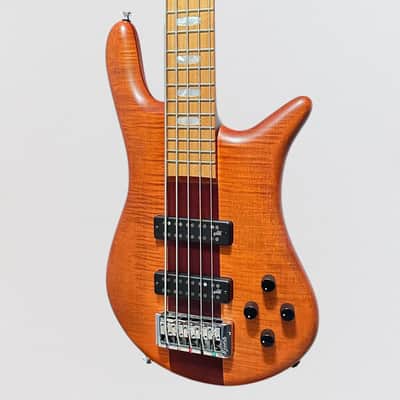 Spector Euro 5 RST 5 String Electric Bass Guitar - Sienna Stain image 3