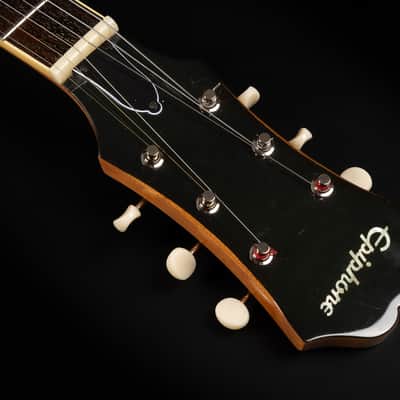 2016 Epiphone Casino Reissue mit Rosewood Griffbrett - Natural | ES-330 Style Seymour Duncan P-90 Pickups 2,88kg | Gator Case Bild 8