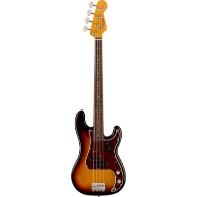Fender American Vintage II 1960 Precision Bass RW 3-Color Sunburst - 4-String Electric Bass image 1
