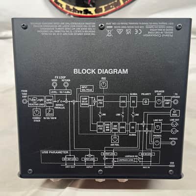 Boss Waza Craft Tube Amp Expander Core Reactive Load Box Attenuator with Box and Power Supply image 6
