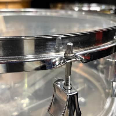 Fibes 5x14" Snare Drum 1970s - Clear Acrylic image 8