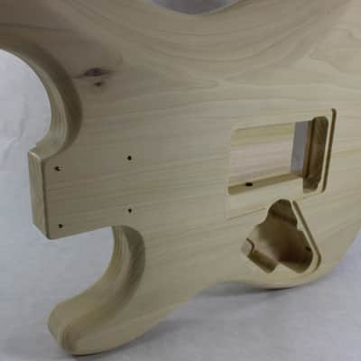 Unfinished Poplar HHH guitar body - fits Fender Strat Stratocaster neck Floyd Rose J940 image 8