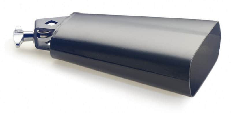 Stagg Black 7.5" Percussion Drumming Rock Cowbell CB307BK image 1