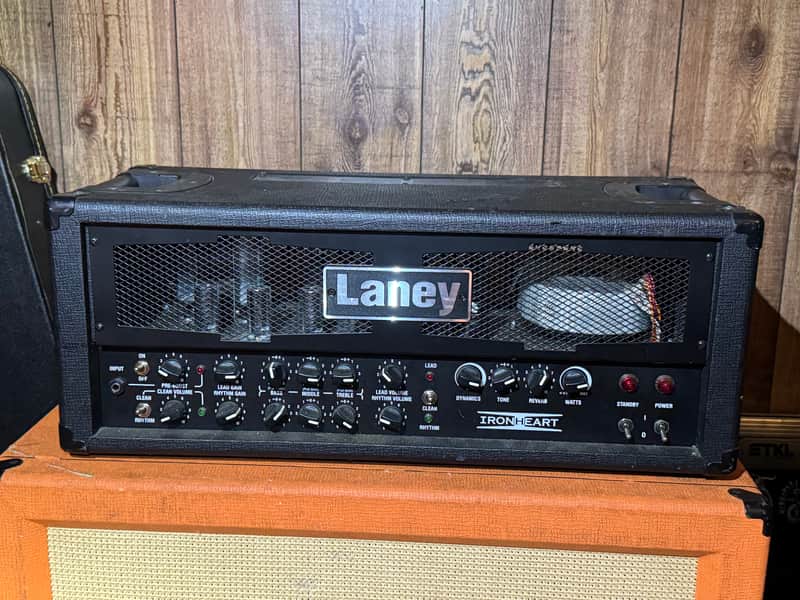 Laney IRT120H Ironheart 120-Watt Tube Guitar Amp Head 2010s - Black